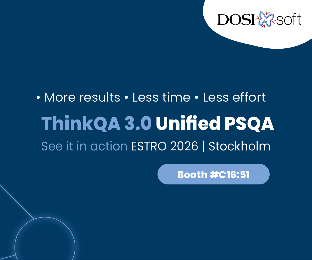Psqa DOSIsoft unveils new ThinkQA 3.0 at ESTRO 2026: Unified PSQA Platform ...